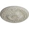 Ekena Millwork Amelia Ceiling Medallion (Fits Canopies up to 2 3/8"), 19 5/8"OD x 3/4"P, Pot of Cream Crackle CM20AMPCC - alternate 3